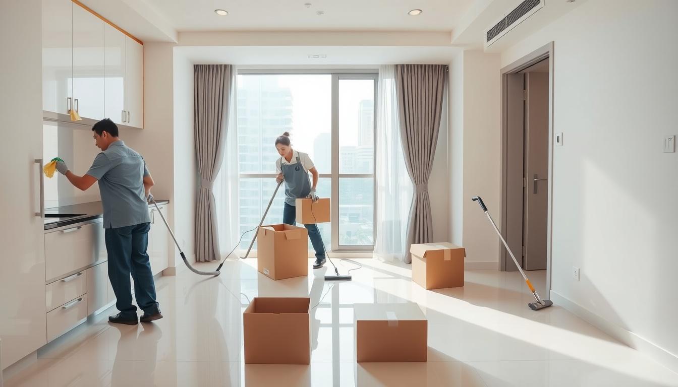 Cleaning for the next move